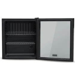 Ψυγείο βιτρίνα Mini Bar 46L LIFE Vitrine με διακόπτη ρύθμισης θερμοκρασίας & πόρτα από διπλό γυαλί