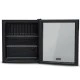Ψυγείο βιτρίνα Mini Bar 46L LIFE Vitrine με διακόπτη ρύθμισης θερμοκρασίας & πόρτα από διπλό γυαλί