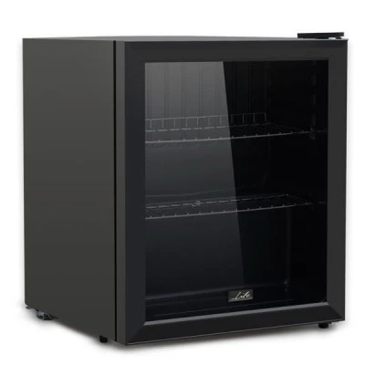 Ψυγείο βιτρίνα Mini Bar 46L LIFE Vitrine με διακόπτη ρύθμισης θερμοκρασίας & πόρτα από διπλό γυαλί