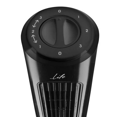 Επιδαπέδιος ανεμιστήρας στήλη LIFE Aeolus 45W 220-240V 50Hz με 3 ταχύτητες λειτουργίες