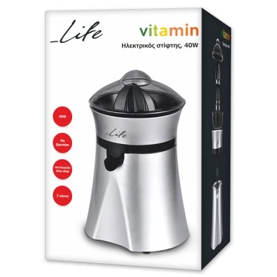 Ηλεκτρικός στίφτης LIFE VITAMIN 40W 220-240V 50-60Hz με 4 ποδαράκια για μεγάλη σταθερότητα
