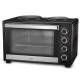 Ηλεκτρικό κουζινάκι LIFE 38L 3200W 230V 50/60Hz με κυκλοφορία θερμού αέρα και 2 εστίες