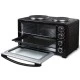 Ηλεκτρικό κουζινάκι LIFE 38L 3200W 230V 50/60Hz με κυκλοφορία θερμού αέρα και 2 εστίες