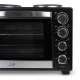 Ηλεκτρικό κουζινάκι LIFE 38L 3200W 230V 50/60Hz με κυκλοφορία θερμού αέρα και 2 εστίες