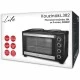 Ηλεκτρικό κουζινάκι LIFE 38L 3200W 230V 50/60Hz με κυκλοφορία θερμού αέρα και 2 εστίες