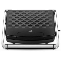 Τοστιέρα LIFE DIAMOND με αντικολλητικές grill πλάκες 750W με ενδεικτική λυχνία λειτουργίας