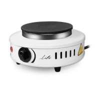 Επιτραπέζια ηλεκτρική εστία LIFE MATAKI 500W με ρυθμιζόμενο θερμοστάτη & προστασία υπερθέρμανσης