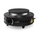 Επιτραπέζια ηλεκτρική εστία LIFE MATAKI Black 500W 220-240V με αντιολισθητικά ποδαράκια