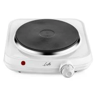 Επιτραπέζια μονή ηλεκτρική εστία LIFE PERFECT COOK 1500W με ρυθμιζόμενο θερμοστάτη 5 θέσεων