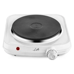 Επιτραπέζια μονή ηλεκτρική εστία LIFE PERFECT COOK 1500W με ρυθμιζόμενο θερμοστάτη 5 θέσεων