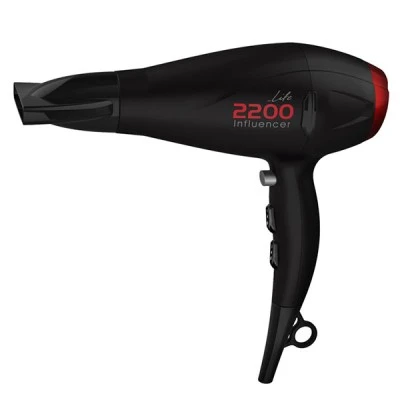 Σεσουάρ μαλλιών LIFE INFLUENCER με AC μοτέρ 2200W 220V-240V και λειτουργία ιονισμού Σεσουάρ μαλλιών LIFE INFLUENCER με AC μοτέρ 2200W 220V-240V και λειτουργία ιονισμού