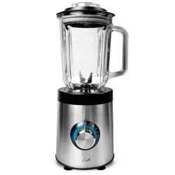 Μπλέντερ με γυάλινη κανάτα LIFE VELOCE 1.5L 800W με διακόπτη λειτουργίας και φωτισμό LED