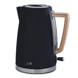 Premium design βραστήρας LIFE RITZ Black 1.7L 2200W με περίβλημα σε μαύρο soft-touch χρώμα