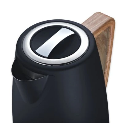 Premium design βραστήρας LIFE RITZ Black 1.7L 2200W με περίβλημα σε μαύρο soft-touch χρώμα