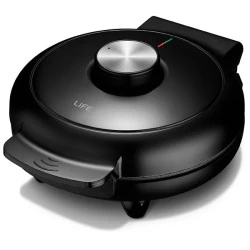 Βαφλιέρα LIFE HEART 1000W 220V με 2 ενδεικτικές λυχνίες λειτουργίας & επίτευξης θερμοκρασίας ψησίματ