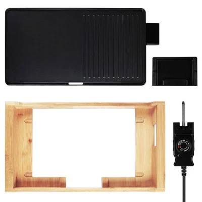 Ηλεκτρική γκριλιέρα LIFE JAPANESE GRILL Teppanyaki 1800W με πλαίσιο από bamboo Ηλεκτρική γκριλιέρα LIFE JAPANESE GRILL Teppanyaki 1800W με πλαίσιο από bamboo
