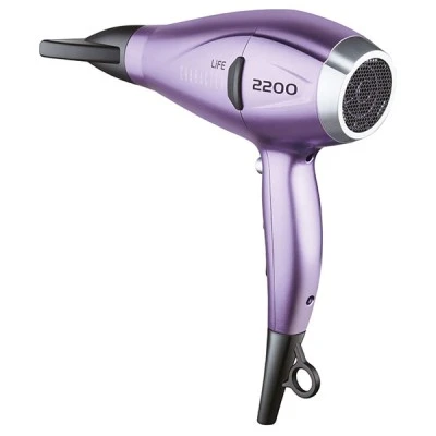 Σεσουάρ μαλλιών LIFE CHARACTER με AC μοτέρ 2200W και λειτουργία ιονισμού σε μωβ χρώμα