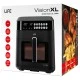 Φριτέζα αέρος LiFE VISION XL 6.3L 1300W με ψηφιακή οθόνη LED γυάλινο παράθυρο και φωτιζόμενο κάδο