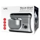 Κουζινομηχανή LIFE Sous Chef GALLERY 1200W με inox κάδο μίξης 5L σε μαύρο-γκρι χρώμα