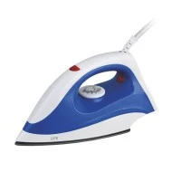 Σίδερο 1300W με αυτόματη απενεργοποίηση αντικολλητική πλάκα & ρυθμιζόμενο θερμοστάτη για 6 διαφορετικούς τύπους υφασμάτων 