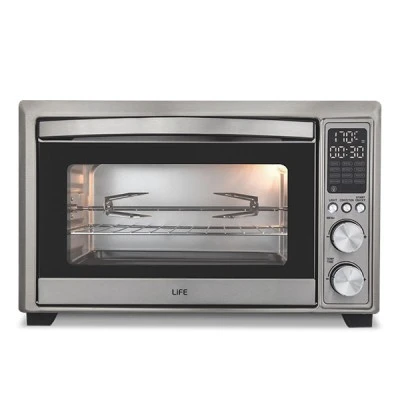 Φριτέζα αέρος & ηλεκτρικό φουρνάκι 2 σε 1 30L 1800W με ψηφιακή οθόνη λειτουργία επαναθέρμανσης και απόψυξης