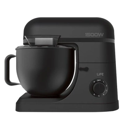 Κουζινομηχανή LiFE Fine Dining της σειράς Flat Black με κάδο μίξης 7L ισχύς1500W με 6 ταχύτητες με 3 γάντζους Κουζινομηχανή LiFE Fine Dining της σειράς Flat Black με κάδο μίξης 7L ισχύς1500W με 6 ταχύτητες με 3 γάντζους