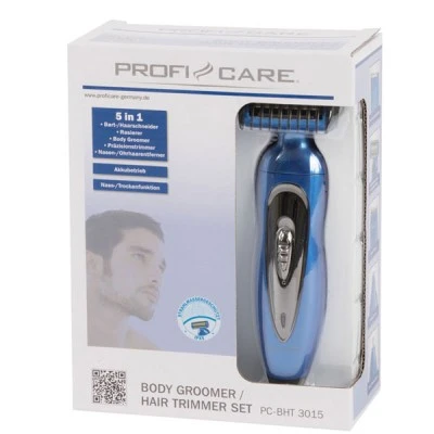 Κουρευτική - ξυριστική μηχανή και trimmer 5 σε 1 PC-BHT 3015 με επαναφορτιζόμενη μπαταρία