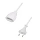 Προέκταση SONORA EC3W010 2 x 0.75 mm² 3500W 250V 16A με διπολικό φις 3 μέτρα 3m