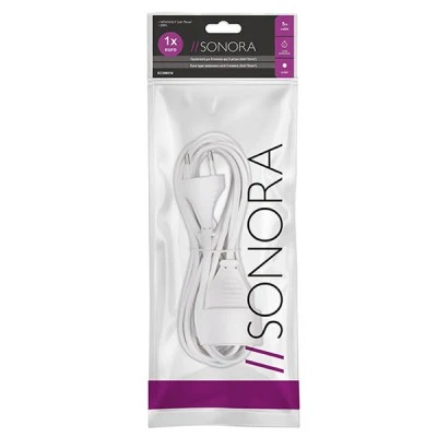 Προέκταση SONORA EC5W010 3500W 250V 16A 2 x 0.75 mm² με διπολικό φις 5 μέτρα
