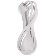 Προέκταση καλωδίου σούκο 3 μέτρα SONORA EC3W100 3 x 1.5 mm² 3500W 250V 16A σε λευκό χρώμα