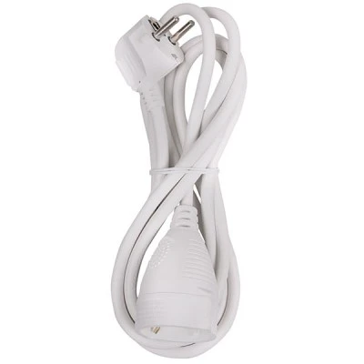Προέκταση καλωδίου σούκο 3 μέτρα SONORA EC3W100 3 x 1.5 mm² 3500W 250V 16A σε λευκό χρώμα Προέκταση καλωδίου σούκο 3 μέτρα SONORA EC3W100 3 x 1.5 mm² 3500W 250V 16A σε λευκό χρώμα