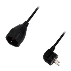 Προέκταση καλωδίου σούκο 3 μέτρα SONORA EC3B100 3 x 1.5 mm² 3500W 250V 16A μαύρο