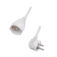 Προέκταση καλωδίου σούκο 5 μέτρα SONORA EC5W100 3 x 1.5 mm² 3500W 250V 16A σε λευκό χρώμα
