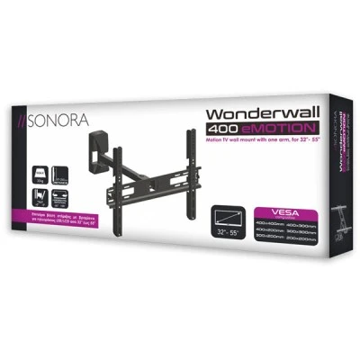 Επιτοίχια βάση στήριξης SONORA WonderWall 400 eMotion με βραχίονα για τηλεοράσεις LED/LCD 32" - 55" Επιτοίχια βάση στήριξης SONORA WonderWall 400 eMotion με βραχίονα για τηλεοράσεις LED/LCD 32" - 55"