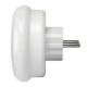 Φωτάκι νυκτός LED SONORA RING LIGHT 0.5W 6lm με pass through πρίζα σούκο