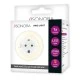 Φωτάκι νυκτός LED SONORA RING LIGHT 0.5W 6lm με pass through πρίζα σούκο