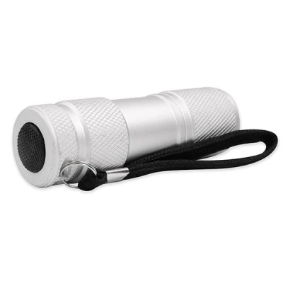Mini φακός χειρός αλουμινένιος LED SONORA SILVER VERTEX 30lm 6000k σε ασημί χρώμα