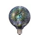 Διακοσμητικός λαμπτήρας led E27-G95-3D 7W 230V πολύχρωμο φως δέσμης 360°