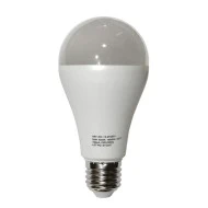 Λάμπα led Α65 Ε27 αχλάδι ισχύος 20W 230V 3000k θερμό λευκό φως δέσμης 220° 2000lm