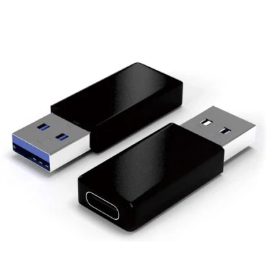 Αντάπτορας POWERTECH USB 3.0 αρσενικό σε USB Type-C θηλυκό σε μαύρο χρώμα
