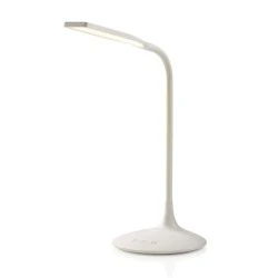 Φωτιστικό γραφείου με LED NEDIS LTLG3M1WT2 6W 250lm 160x280x350mm με υποδοχή USB
