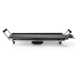Γκριλιέρα Teppanyaki NEDIS FCTE110EBK50 με μεγάλη επιφάνεια 47.5 x 26.5 cm & ρυθμιζόμενο θερμοστάτη