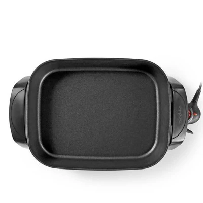 Ηλεκτρικό σκεύος μαγειρικής NEDIS FCSP110EBK40 40cm με ρυθμιζόμενο θερμοστάτη και Cool-Touch λαβές