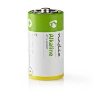 Αλκαλικές μπαταρίες LR14 C NEDIS BAAKLR142BL 1.5V σε blister 2 μπαταριών