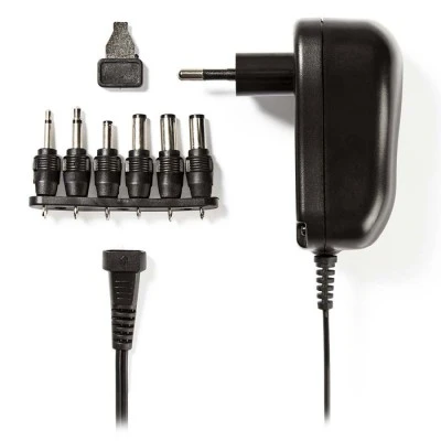 Τροφοδοτικό Universal switching 12W NEDIS με συμπαγή σχεδιασμό έξοδο 3-12V και ενδεικτική λυχνία LED Τροφοδοτικό Universal switching 12W NEDIS με συμπαγή σχεδιασμό έξοδο 3-12V και ενδεικτική λυχνία LED