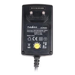 Universal τροφοδοτικό 24W ACPA003 switching με συμπαγή σχεδιασμό έξοδο 9-24V & λυχνία LED
