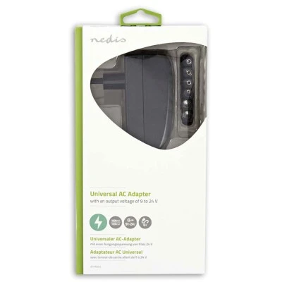 Universal τροφοδοτικό 24W ACPA003 switching με συμπαγή σχεδιασμό έξοδο 9-24V & λυχνία LED