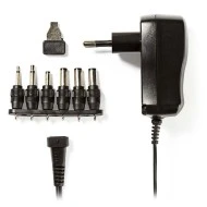 Universal τροφοδοτικό NEDIS 7.2W switching με συμπαγή σχεδιασμό έξοδο 3-12V & ενδεικτική λυχνία LED