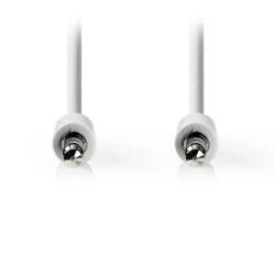 Καλώδιο ήχου NEDIS CAGP22005WT10 3,5mm αρσενικό Stereo σε 3,5mm αρσενικό Stereo μήκους 1m