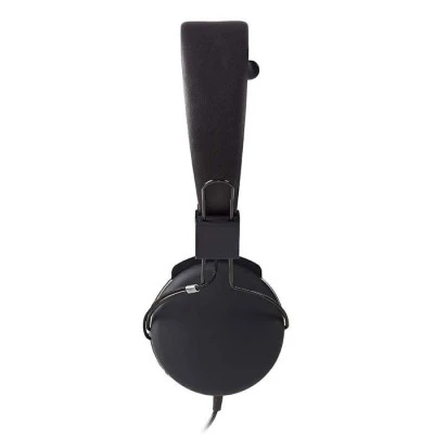 On-ear ακουστικά με καλώδιο 1.20m NEDIS HPWD1100BK 20 Hz - 20ΚHz αναδιπλούμενα σε μαύρο χρώμα